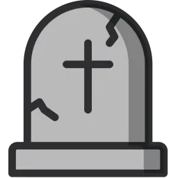 Free Funeral, Death, Gravestone, Halloween  Icon