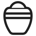 Free Urn High Contrast Icon