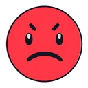 Free Furious Emoji Emotion Icon