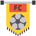 Free Flagge eines Fußballvereins  Symbol