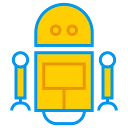 Free Future Artificial Intelligence Robotic  Icon