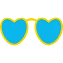 Free Gafas De Corazon Corazon Amoroso Icono