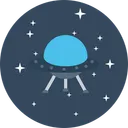 Free Galaxy Spaceship Universe Icon