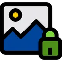 Free Gallery Lock Gallery Picture Icon