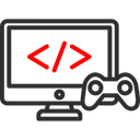 Free Game development  Icon