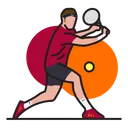 Free Game Sport Longtennis Icon