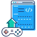 Free Game Publishing Uplink Uploading Icon