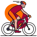 Free Game Sport Cycling Icon