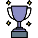 Free Game winner trophy  Icon
