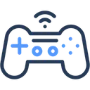 Free Gamepad Game Controller Wireless Connection Icon