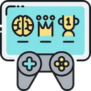 Free Gamification Game Man Icon