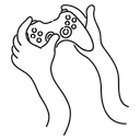 Free Gaming Stick  Icon