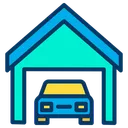 Free Home House Garage House Icon