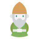 Free Gnome Decoration Rustic Gnome Colorful Garden Icon