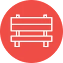 Free Garden Sitting Bench Icon