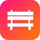Free Garden Sitting Bench Icon