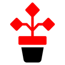 Free Growth Nature Flower Icon