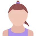Free Penteado Estilo Camisa Ícone