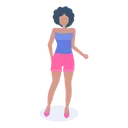 Free Menina Jovem Linda Ícone