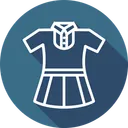 Free Menina Uniforme Pano Ícone