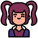 Free Garota  Ícone