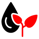 Free Tropfen Gartenarbeit Blatter Symbol