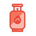 Free Gas Cylinder Bottle Icon