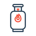 Free Gas Cylinder Bottle Icon