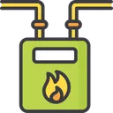 Free Gas Pipeline Gas Bill Gas Invoice Icon