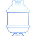 Free Gaszylinder Symbol