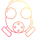 Free Gasmaske  Symbol