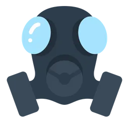 Free Gasmaske  Symbol