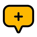 Free Chat Plus Chat Cuadro De Chat Icono