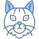 Free Gato Siberiano Pelaje Grueso Grande Icono