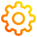 Free Gear Setting Icon