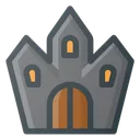 Free Geist Schloss Halloween Symbol