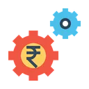 Free Geld Optimierung Ausrustung Symbol