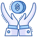 Free Geld Sparen Hand Geld Symbol