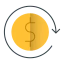 Free Neuladen Geld Rotation Icon