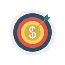 Free Ziel Dollar Fokus Symbol