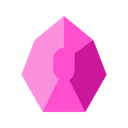 Free Gem Diamond Polygon Icon