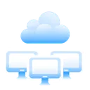 Free Gemeinsames Cloud Hosting Gemeinsames Cloud Hosting Cloud Hosting Symbol