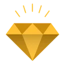 Free Gemstone Royal Diamond Icon