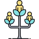 Free Genealogy Family Family Tree Icon