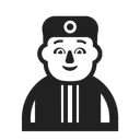 Free Genie Hoch Kontrast Symbol