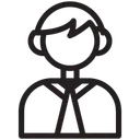 Free Gentleman Enterpreneur Male Icon