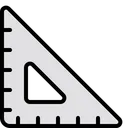 Free Geodreieck Mess Skalierungswerkzeug Symbol