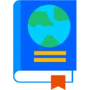 Free Geographiebuch  Symbol