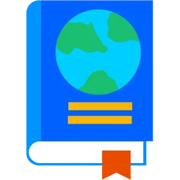 Free Geography Book  Icon