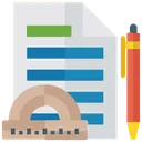 Free Geometry Drawing Mathematics Drawing Geometry Graphic Icon